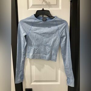 Victorias Secret Pink Activewear Long Sleeve Seamless Top Size XS